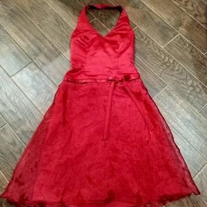 After 6 Scarlet red dress
